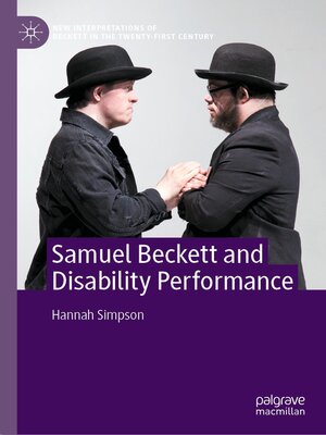 cover image of Samuel Beckett and Disability Performance